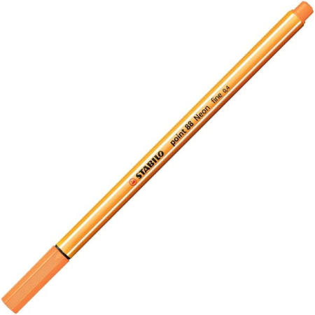 Jemná linka 0,4 mm neónovo oranžová Point 88/054