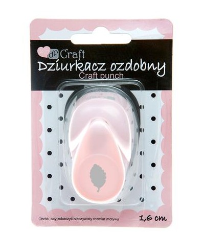 Ozdobný dierovač 1,6 cm breza dpCraft pre deti