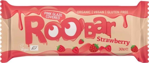 BIO JAHODA RAW tyčinka ružová čokoláda 30g