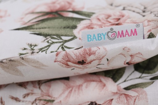 OBLIEK NA VANKÚŠ 40x60 cm BAVLNA 100% JASIEK BABYMAM Zips