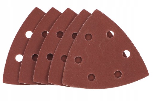 VELCRO BRÚSNY PAPIER DELTA ŽEHL. 93 x 93mm NA BRÚSKU zrnitosť 180 5ks