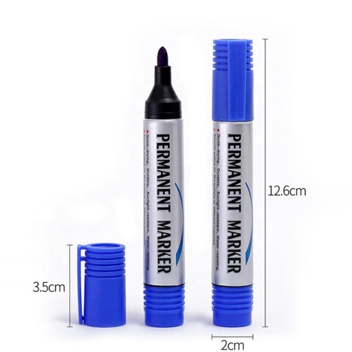 Vodotesný permanentný popisovač LB-200 - MODRÁ