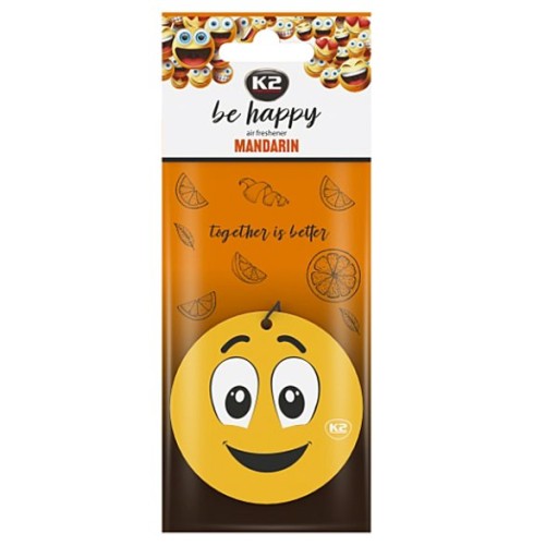 Osviežovač vzduchu K2 Be Happy Mandarin