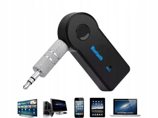 PRIJÍMAČ ZVUKU ADAPTÉR BLUETOOTH AUX MINIJACK