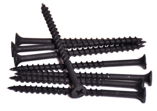 SKRUTKY DO DREVA ČIERNE 90 mm do sadrokartónu - 1 kg