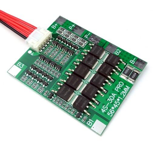 BMS 4S 30A 14,8V nabíjací modul + káble