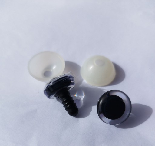 Oči 20 mm Modrý pár pre maskoty Glitrové svorky