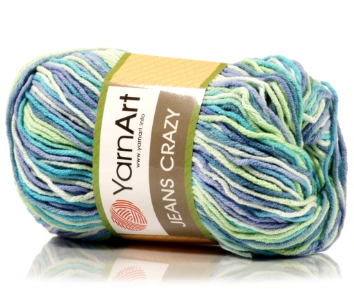 YARNART JEANS CRAZY PRIADZA Č
