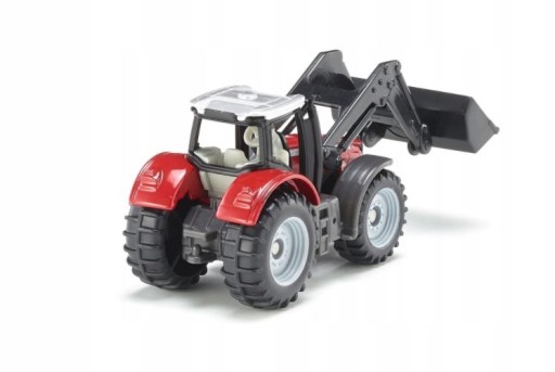 Traktor Massey Ferguson s čelným nakladačom Siku