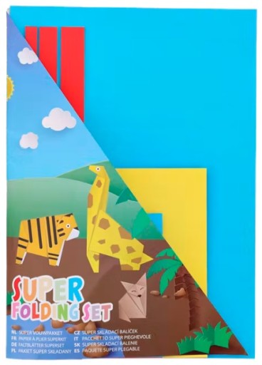 Origami papier MIX Via Chasse BV 140 listov