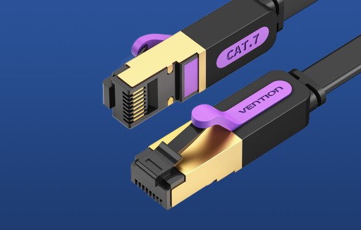 VENTION INTERNETOVÝ KÁBEL LAN KÁBEL RJ45 UTP CAT 7 10GB/S 1M