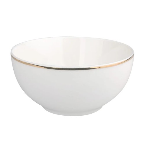 Porcelánová šalátová misa Altom Design Bella Złota Linia 14 cm 630 ml
