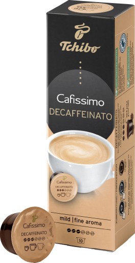 TCHIBO CAFISSIMO Caffe Crema bez kofeínu 10 ks