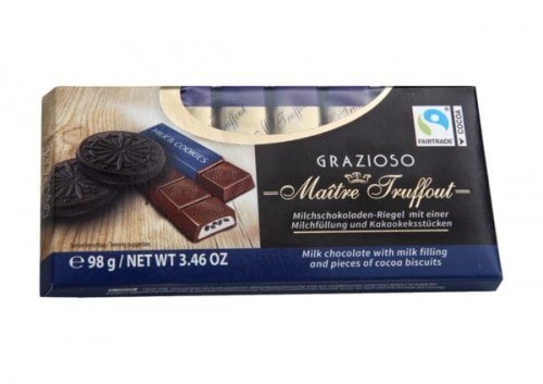 Maitre Grazioso Milk & Cookies Čokolády 98g