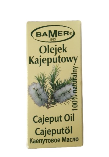 PRÍRODNÝ CAJEPUT BAMER ESENCIÁLNY OLEJ 7ML