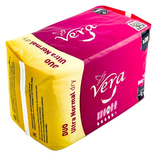 Vera hygienické vložky s krídelkami Ultra NORMAL Dry Duo Day 20 ks.