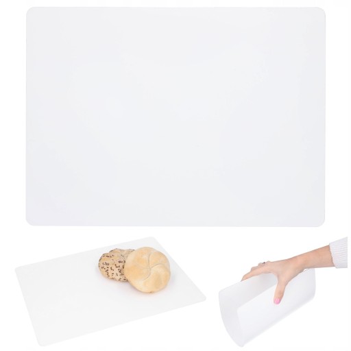 KRAJNÁ DOSKA biela flexibilná flexi 24x33 cm na chlieb a mliečne výrobky