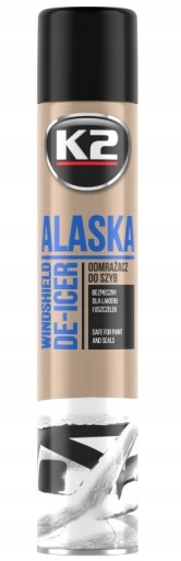 K2 ALASKA 750ml Rozmrazovač okien aj pri -70°C SPREJ K608