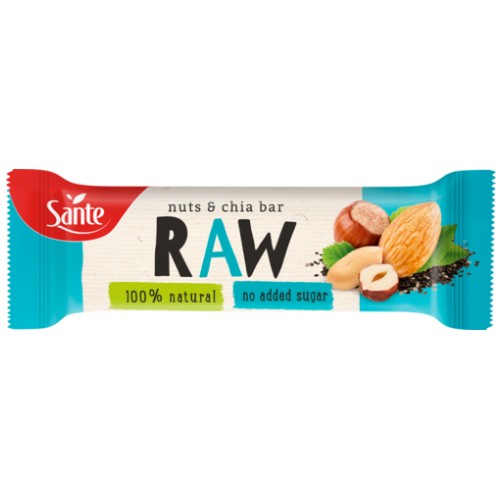 RAW Ovocná tyčinka Orech & Chia 35g
