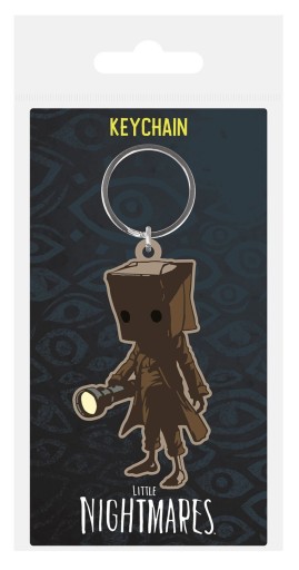 Little Nightmares Mono - gumená kľúčenka