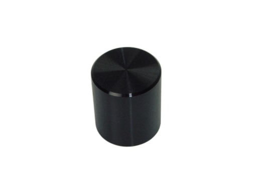 HLINÍKOVÝ GOMBÍK 14,8 MM X 16,5 MM ČIERNA