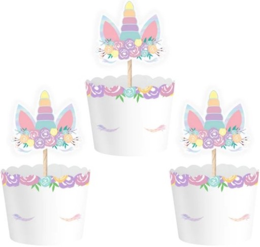 Vložky do košíčkov MUFFINS MUFFINS Unicorn