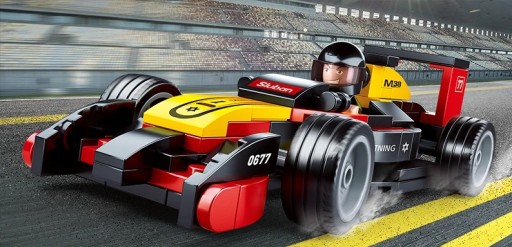 SLUBAN BLOCKS GOKART RACING AUTA FORMULE 1 F1