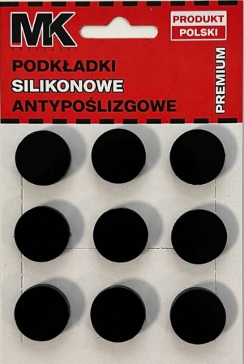 SILIKONOVÉ PROTIŠMYKOVÉ PODLOŽKY POD NÁBYTOK 22MM
