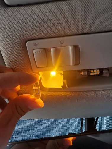 T10 HPC 360' sférický W5W transparentný oranžový