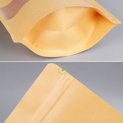 DOYPACK ECO papierové vrecko, okienko, 500 ml, 25 ks