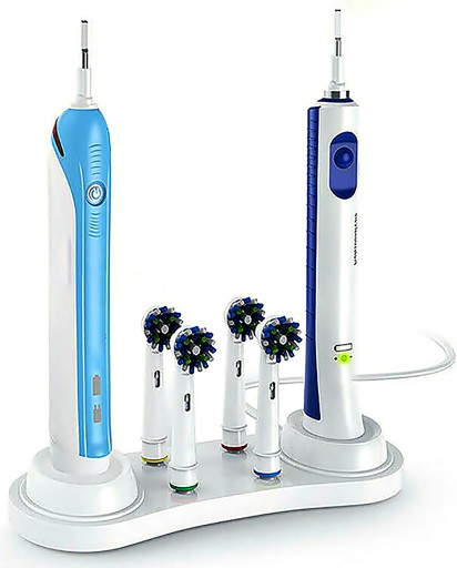 STOJAN PRE 4 HLAVY A 2 ZUBNÉ KEFKY ORAL-B