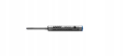Náplň do pera Lamy M22, hrúbka B, modrá