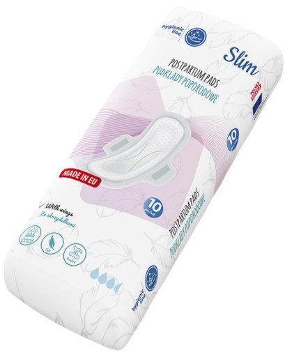 Akuku popôrodné vložky Slim wings 10 kusov