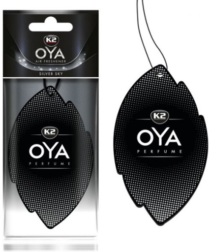 Vianočný stromček s vôňou K2 OYA s príveskom SILVER SKY V904