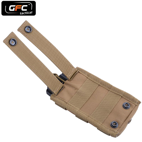 POUZDRO NA ZÁSOBNÍK NA AK M4 G36 GFC MOLLE TAN