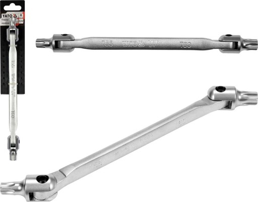 YATO KLUBOVÝ TORX KĽÚČ, rozsah 220° T55 x T60