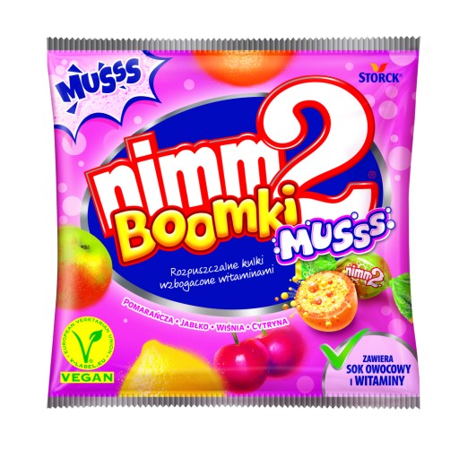 Nimm2 Boomki Musss obohatený o vitamíny 90 g