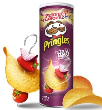 PRINGLES TEXAS BBQ 165G