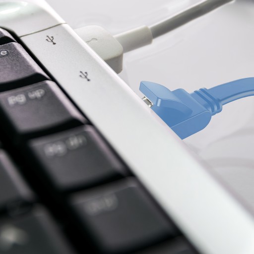 LAN ETHERNET RJ45 CAT7 ZLATÝ FTP LAN KÁBEL 1M