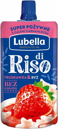 Lubella DI RISO JAHODA Mousse ryžová SNACK 100g