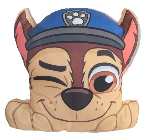 Vankúš v tvare psa Chase od Nickelodeon's Paw Patrol