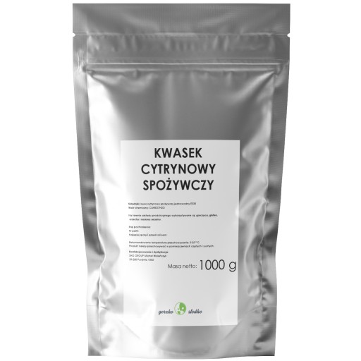 KYSELINA CITRÓNOVÁ, potravinárska, čistá, 1kg