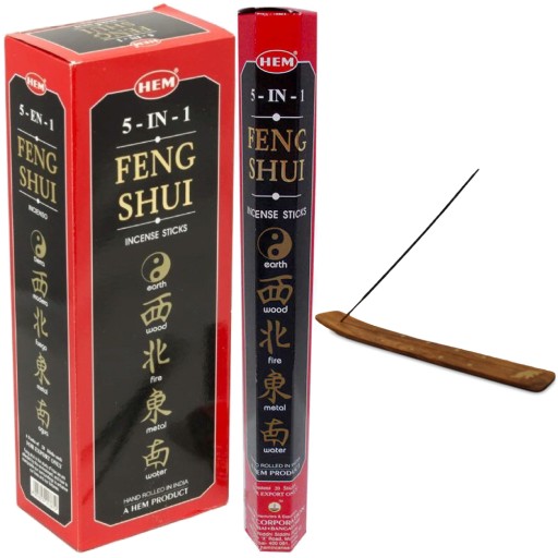 Indické vonné tyčinky Feng Shui Aroma 20 kusov HEM