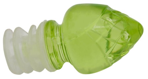 Sklenená karafa na tekutiny, olivová - 250 ml