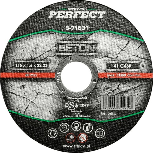 BETÓNOVÉ REZNÉ KOTOUČE - PLOCHÉ 230X3