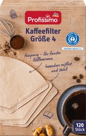 Profissimo Kaffefilter Kávové filtre 4 120 ks