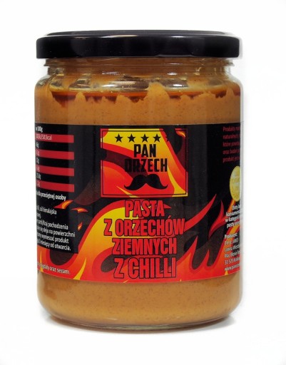 Arašidová pasta - s chilli 500g