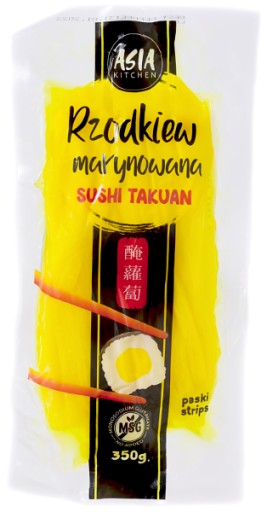 Nakladaná reďkovka, nakrájaný Takuan / Oshinko 350g