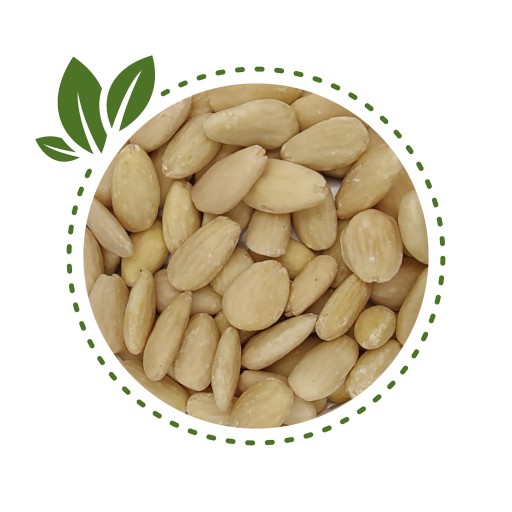BLANŠOVANÉ MANDLE, CELÉ PRÍRODNÉ ORECHY 250g