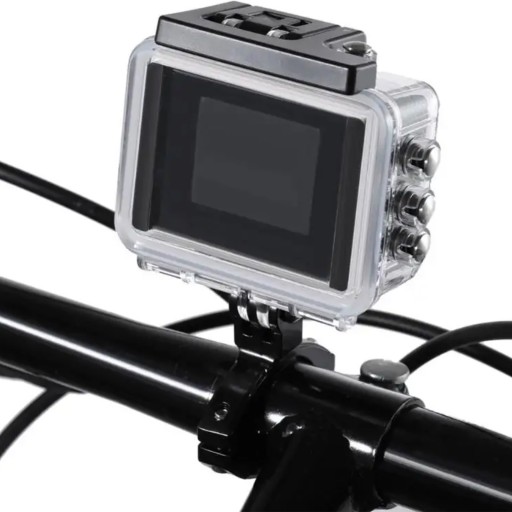 Hliníkový kovový držiak na bicykel s držiakom kamery GoPro SJCAM Insta360
